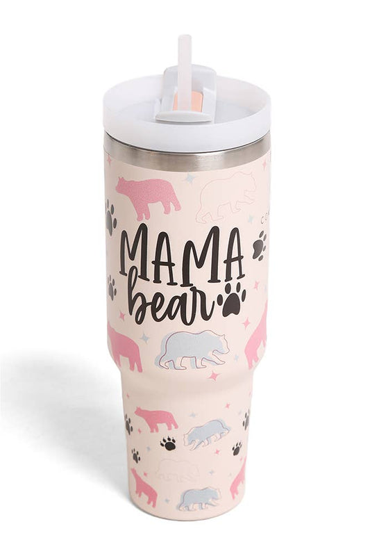 Mama Bears 40oz Handle Tumbler