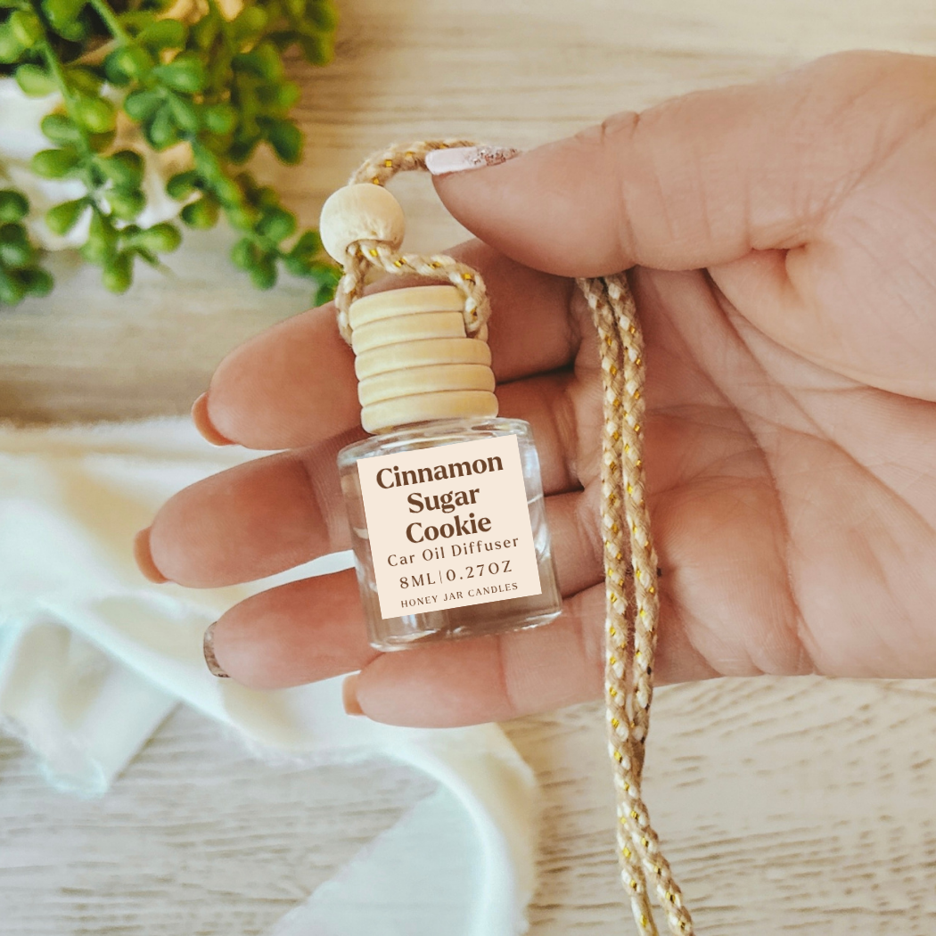 Hanging Car Diffusers | Cinnamon Sugar Cookie