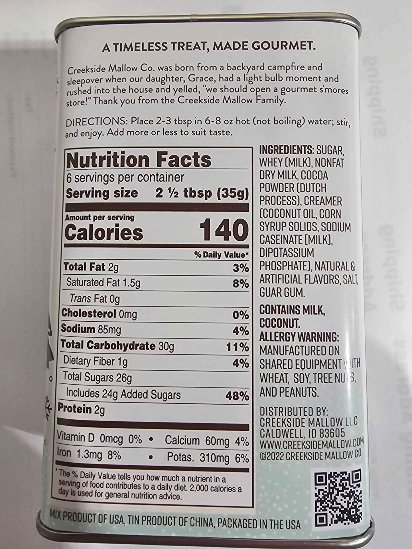 S'mores Hot Chocolate Mix