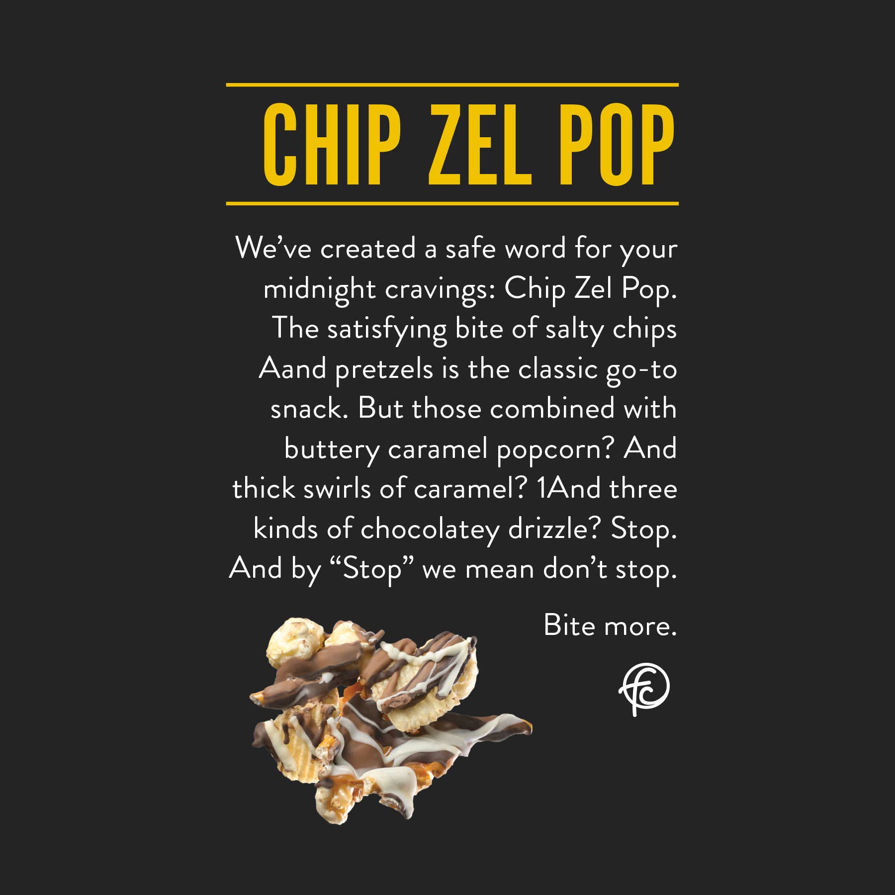 Chip Zel Pop | Caramel Popcorn Chips - Threads Boutique