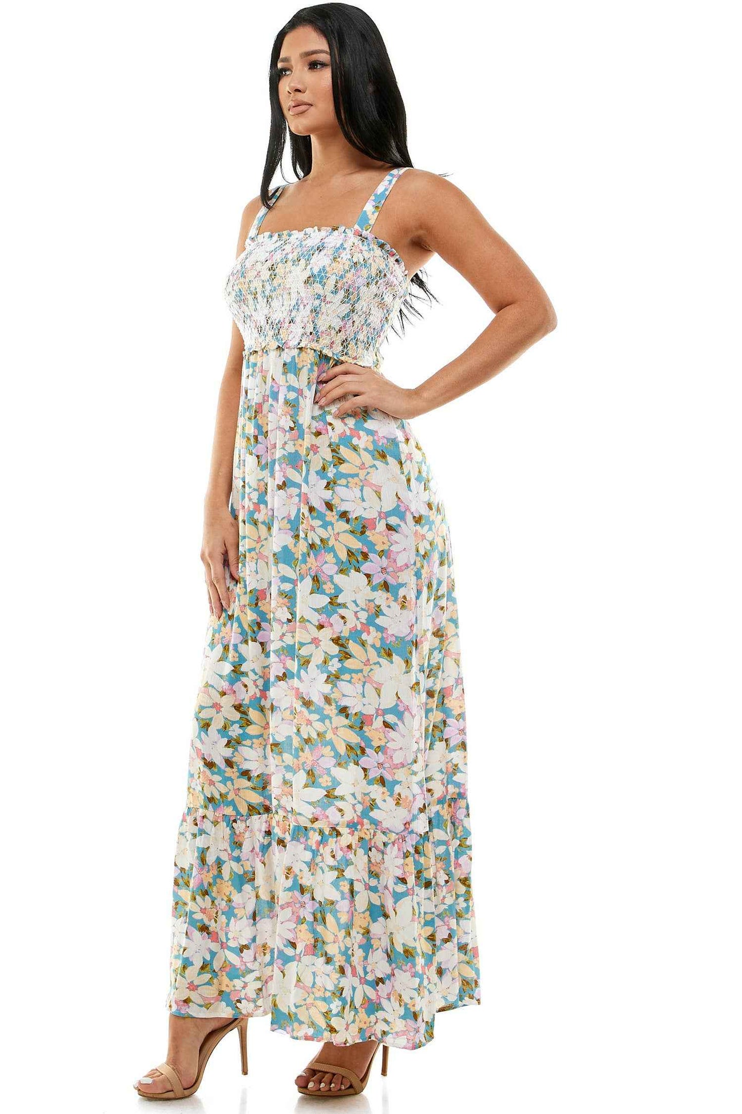 Meadow Bloom Maxi Dress