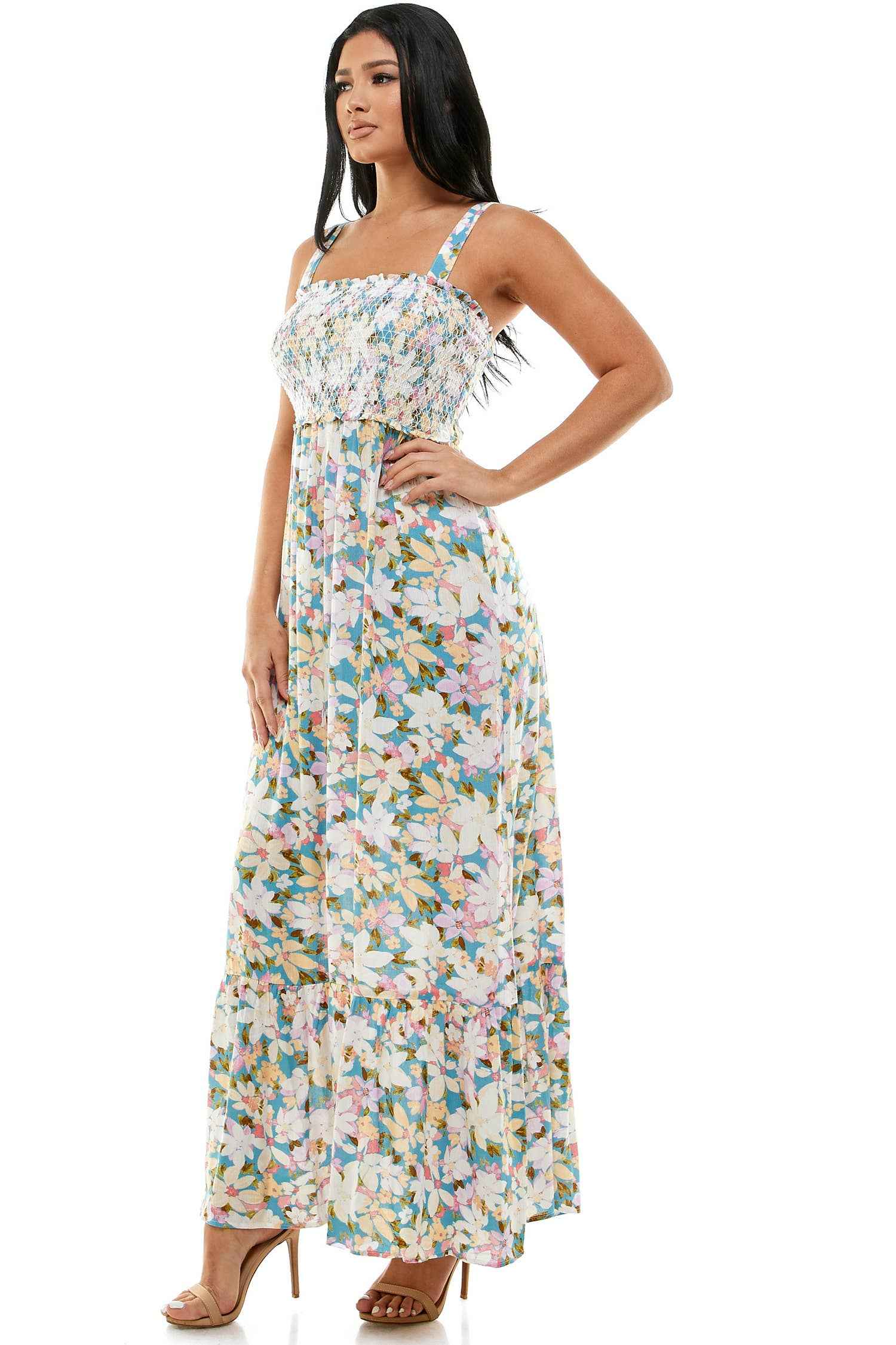 Meadow Bloom Maxi Dress