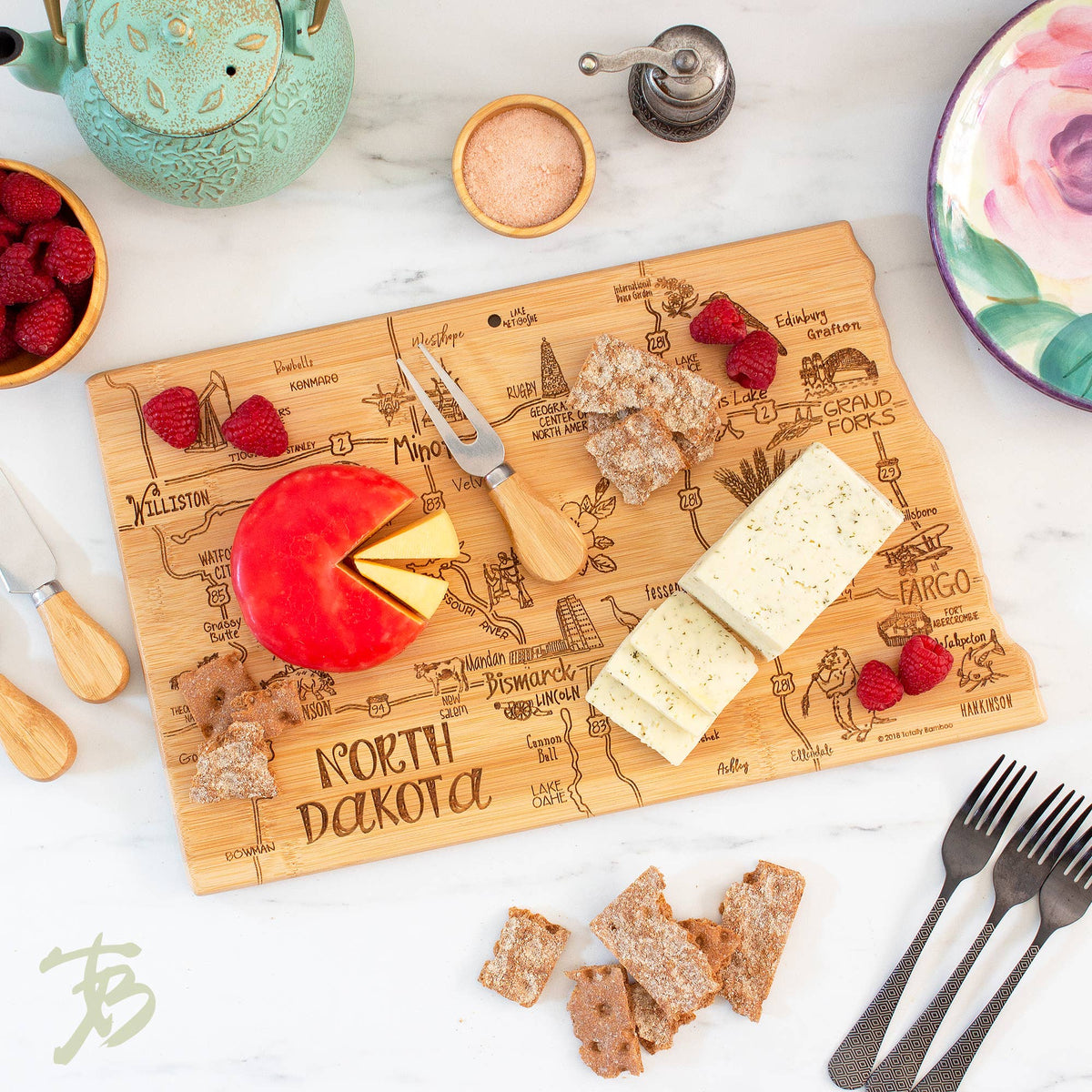 North Dakota Cutting Board