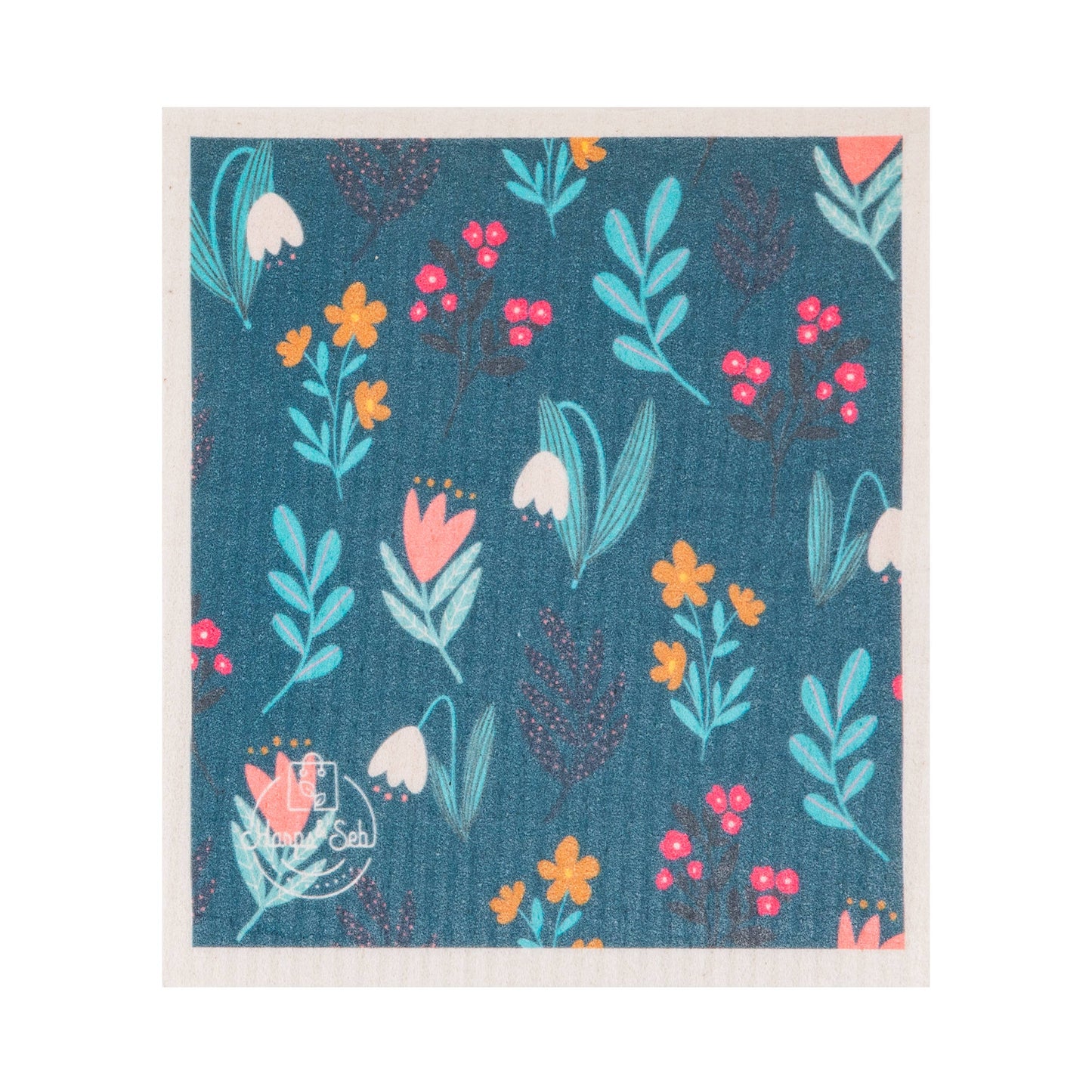 Harps & Seb Swedish Dishcloths - 5 Pack - Willow Bloom