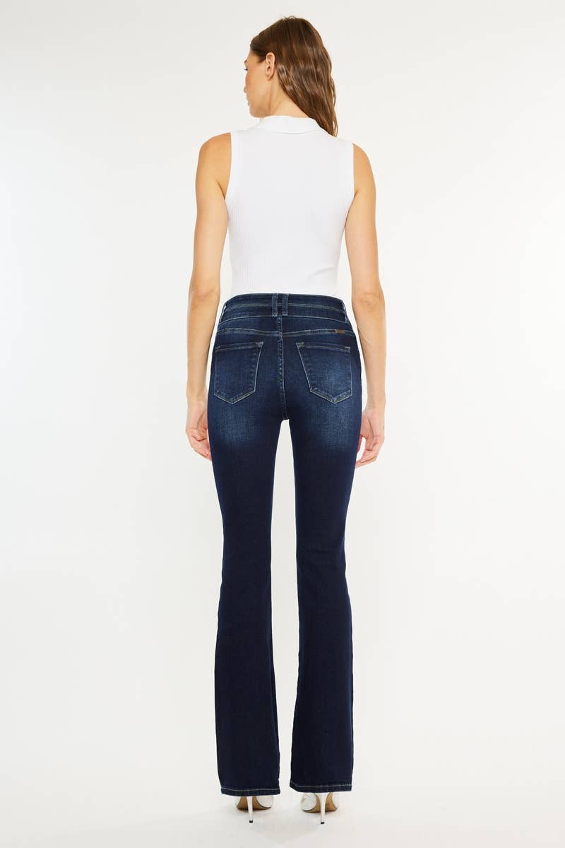 High Rise Skinny Bootcut Jeans