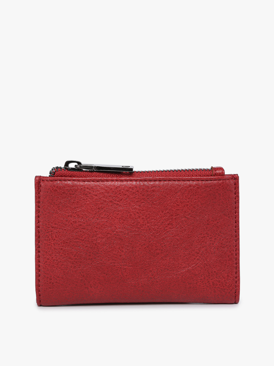 Zara RFID Zip-Top Wallet - Threads Boutique