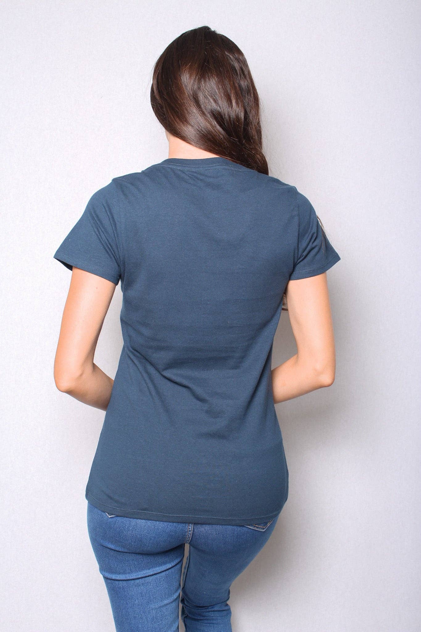 V Neck Short Sleeve T-Shirt