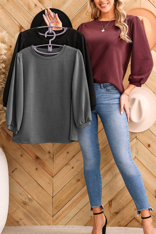 Dahlia 3/4 Sleeve Top