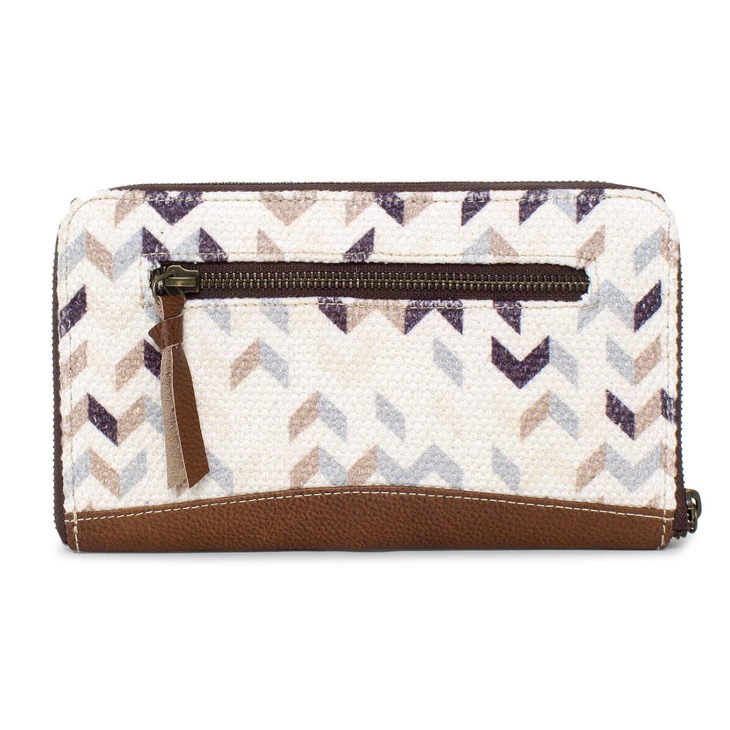 Chevron Canvas Large Wallet