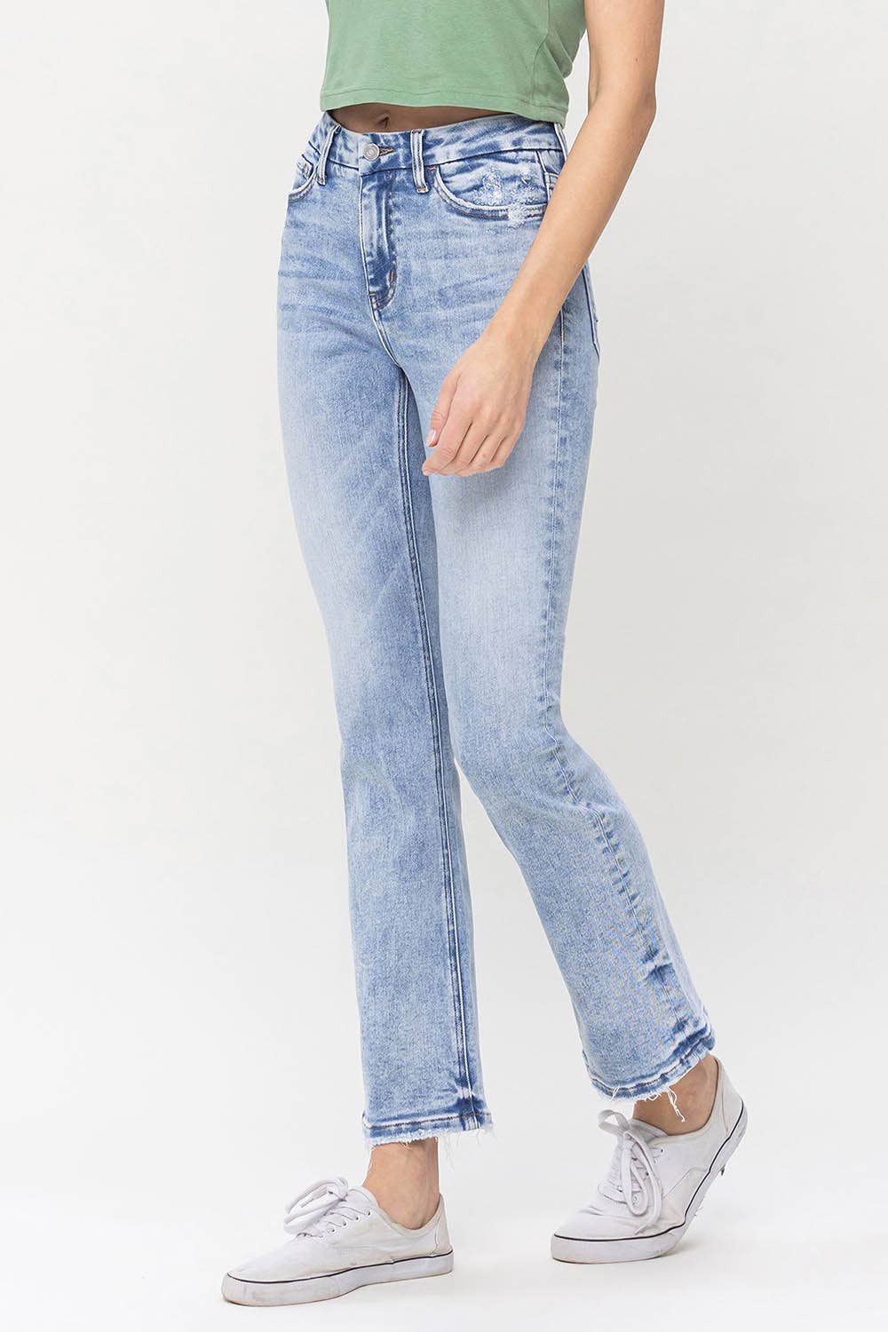 Vervet High Rise Bootcut Light Wash