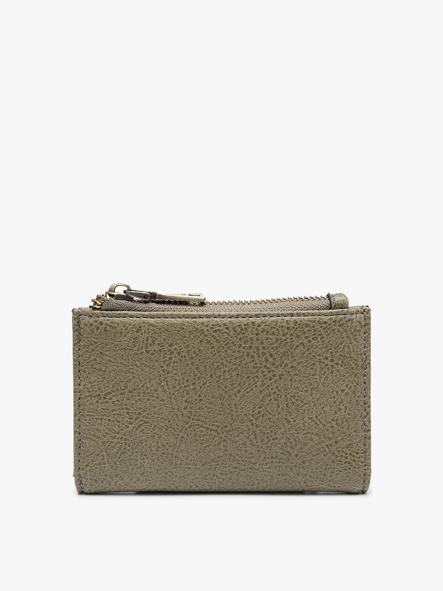 Zara RFID Zip-Top Wallet - Threads Boutique