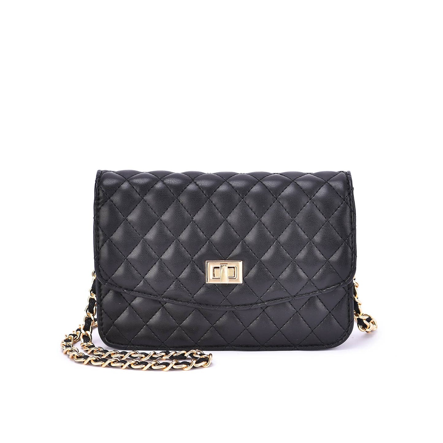 Amanda Quilted Crossbody Clutch