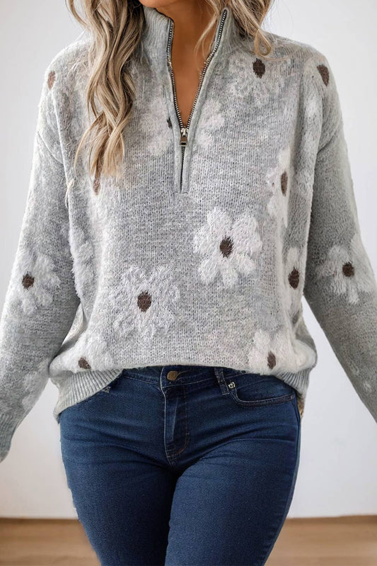 Daisy Half Zip