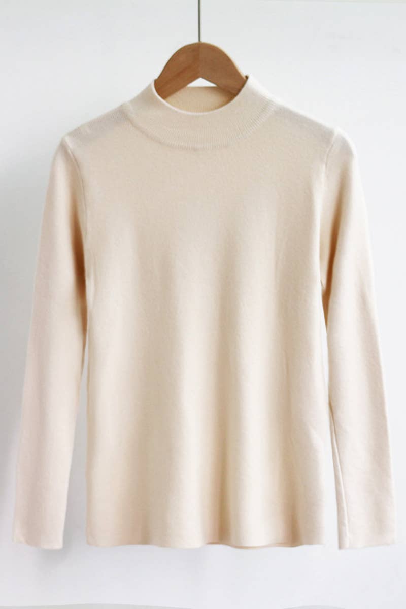 Crew Neck Pullover Sweater