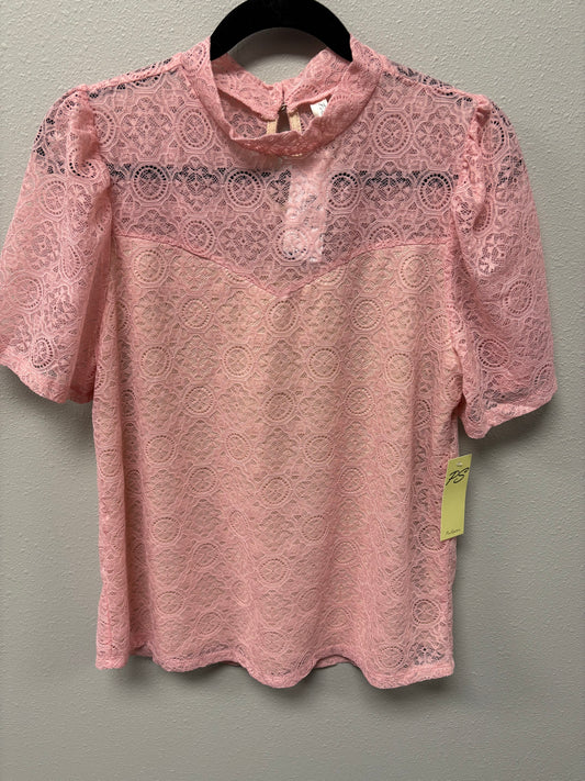 Lace Illusion Mockneck - Threads Boutique