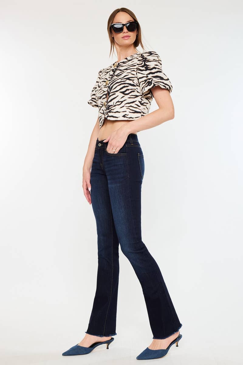 Kan Can Low Rise Bootcut Jeans