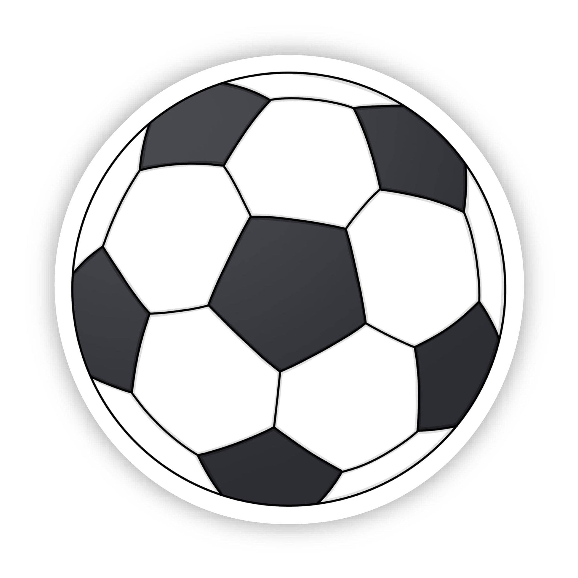 Soccer Ball Sticker - Threads Boutique