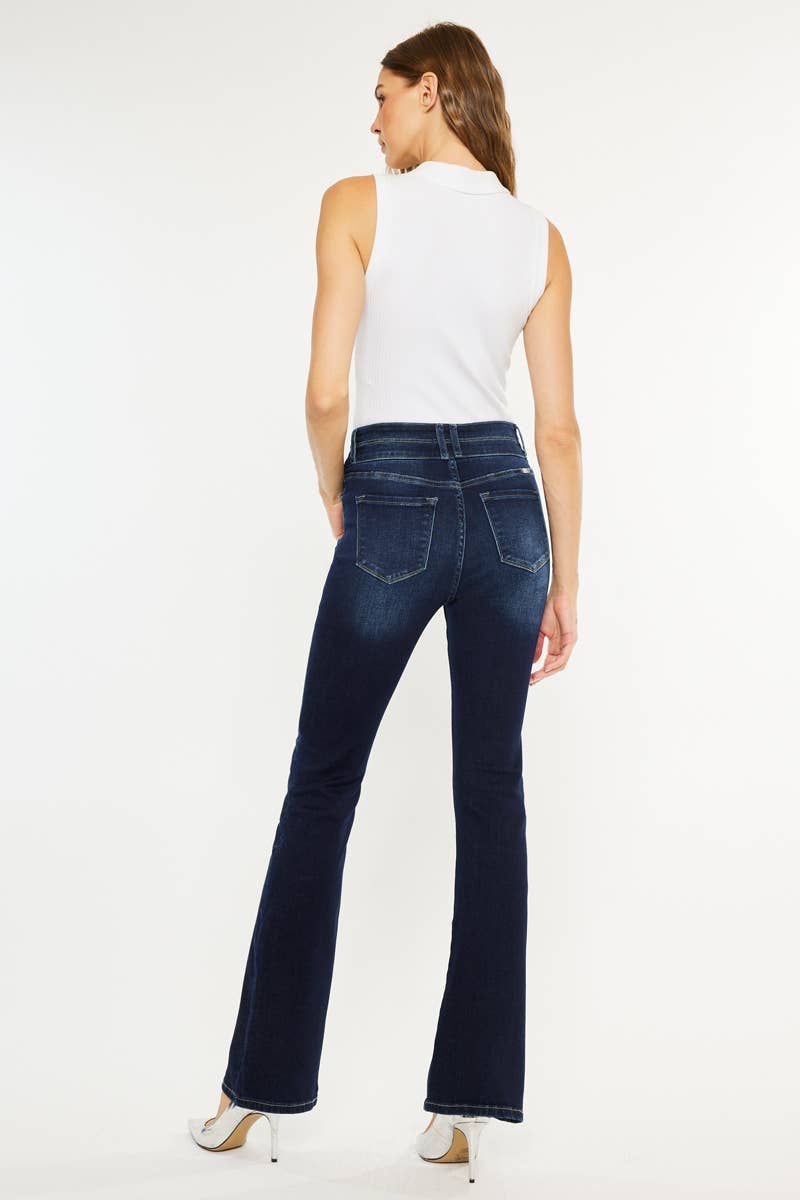 High Rise Skinny Bootcut Jeans