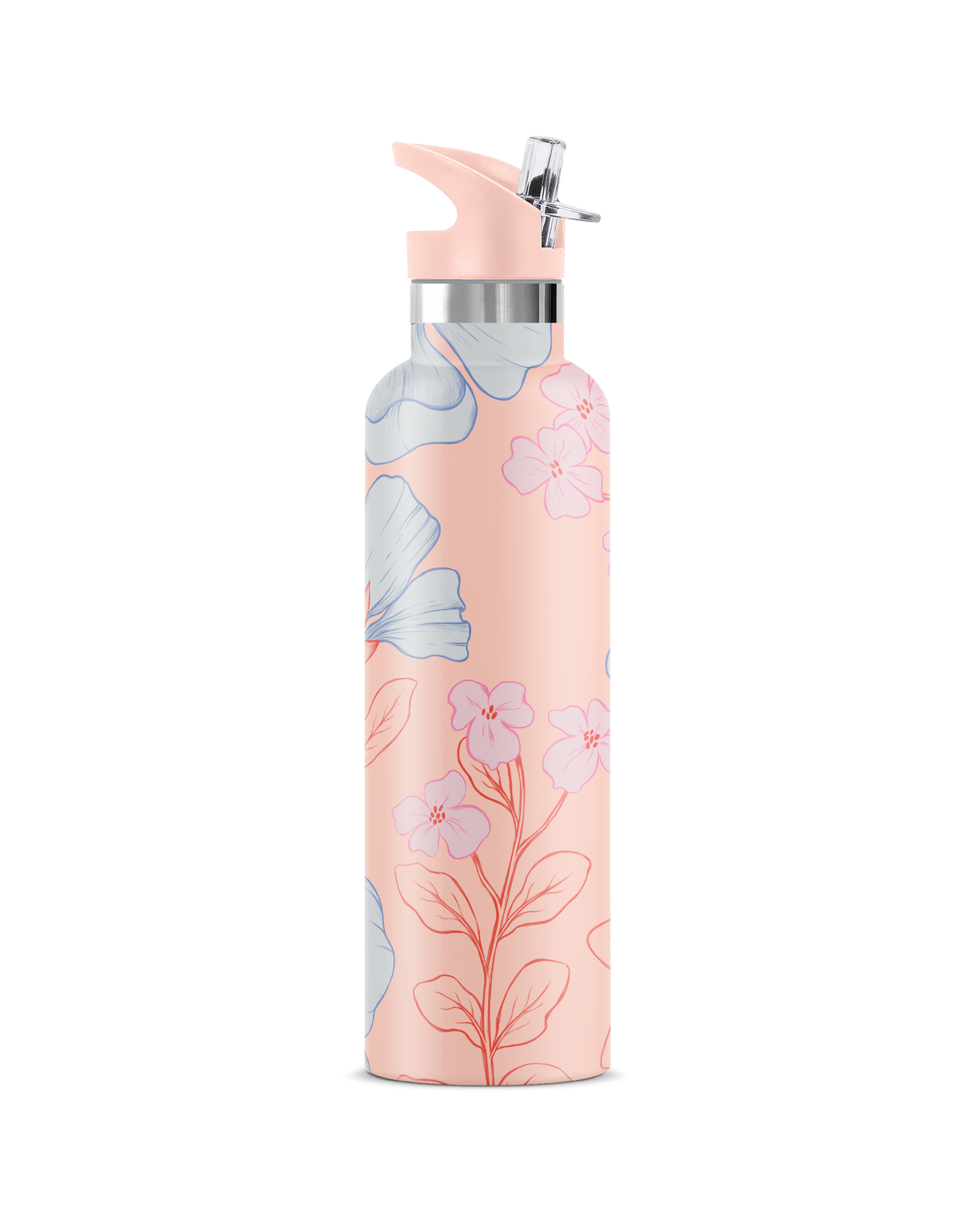 GEORGIANA Peach Insulated Water Bottle