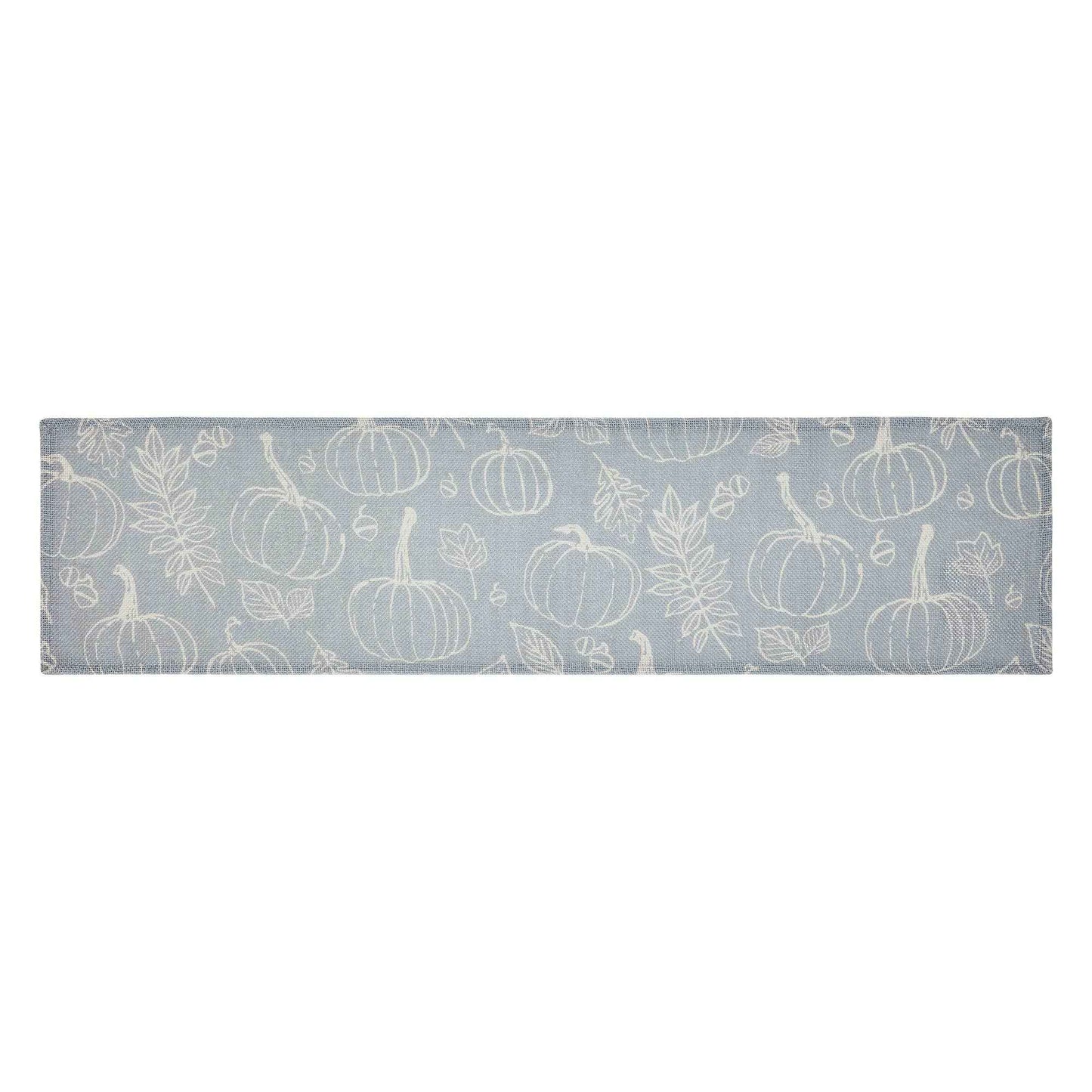 Autumn Harvest Grey Pumpkin 12x48 Table Runner