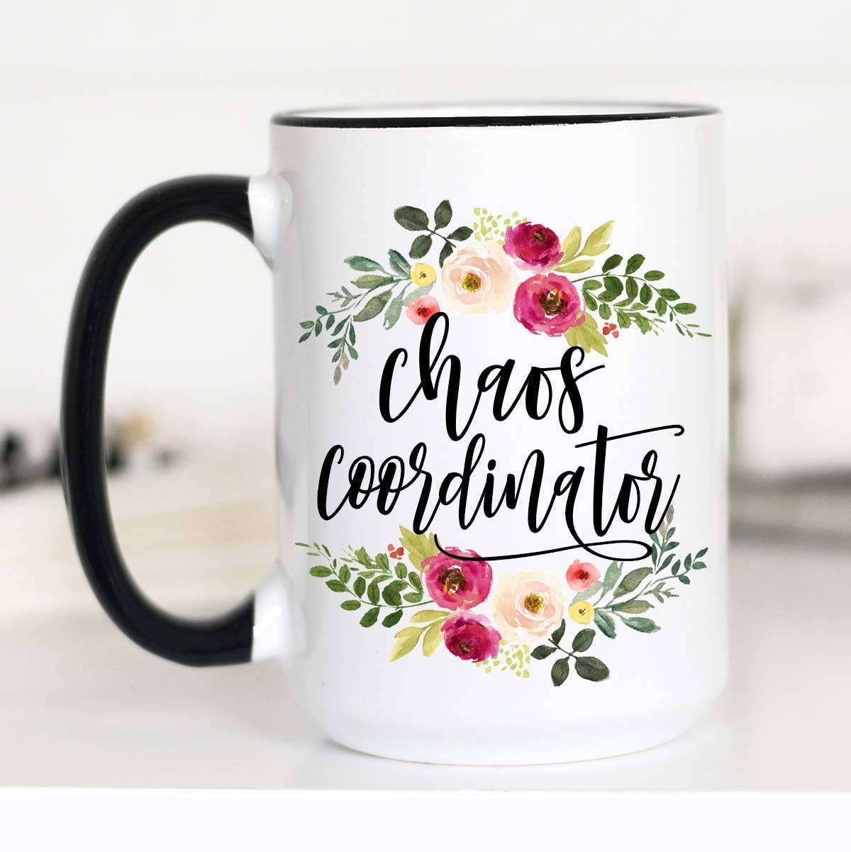 Floral Chaos Coordinator Mug - Threads Boutique