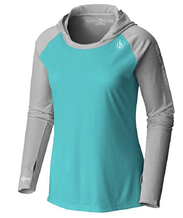 Hooded Long Sleeve Sun Protection-UPF 50