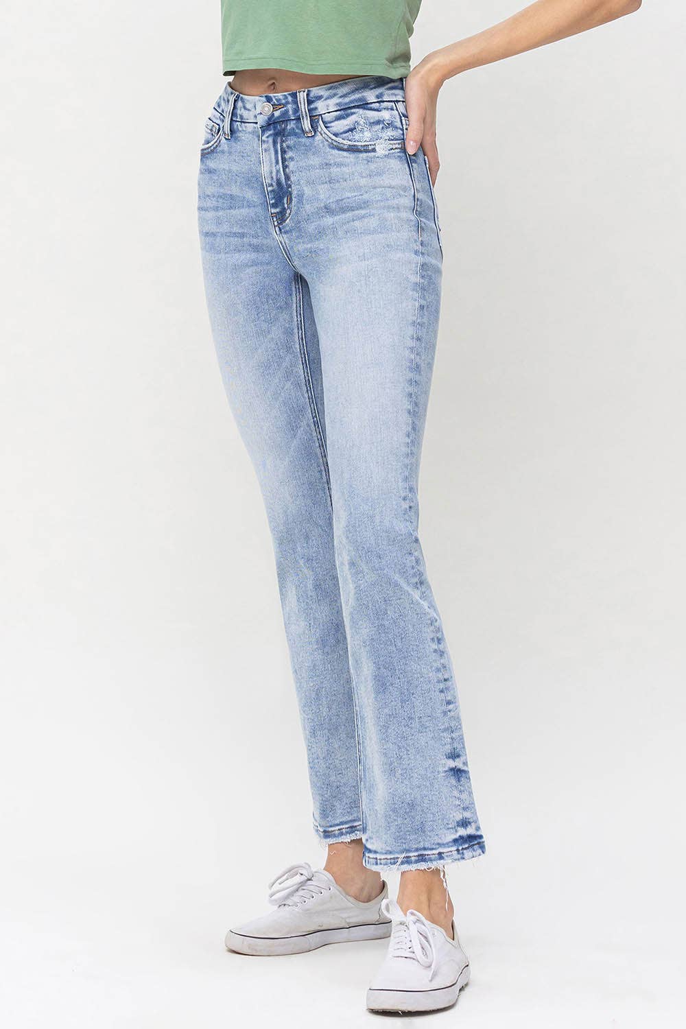 Vervet High Rise Bootcut Light Wash