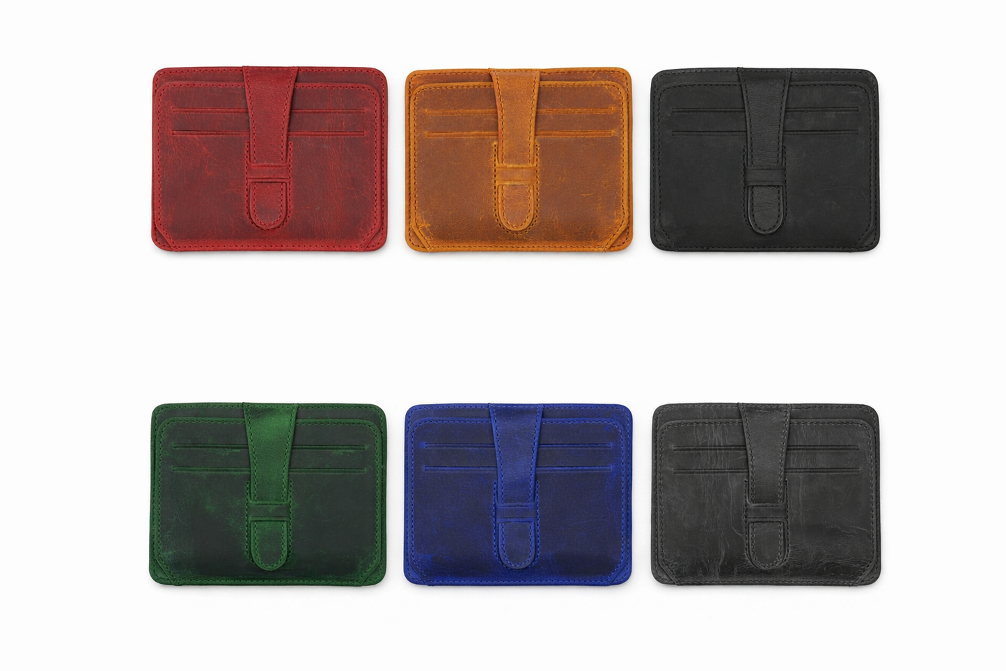 Helios Handcrafted Genuine Leather Cardholder