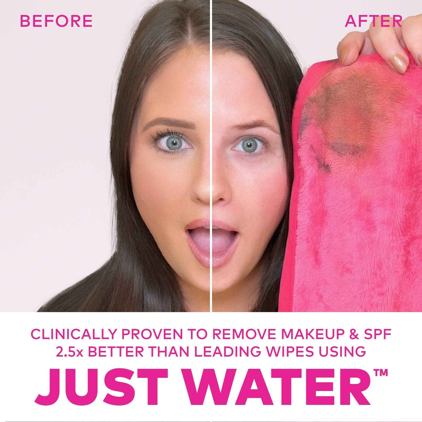 The Original MakeUp Eraser - Original Pink MakeUp Eraser PRO | Best Seller