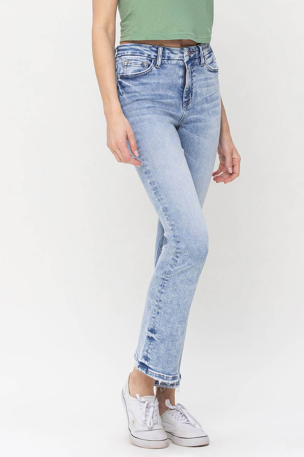 Vervet High Rise Bootcut Light Wash