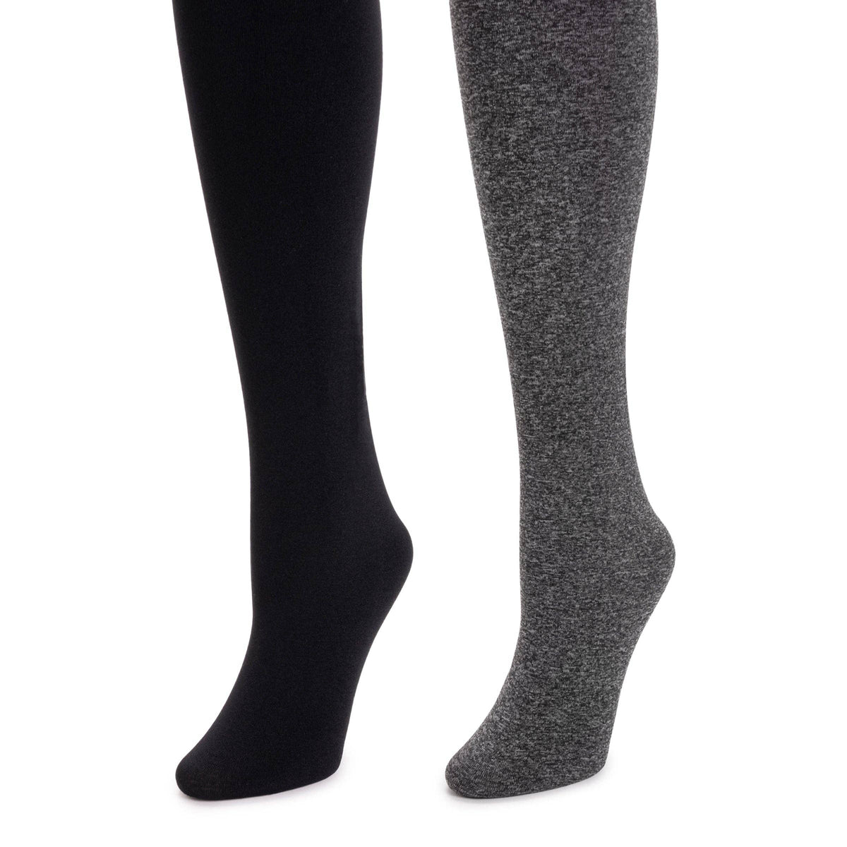 Muk Luks - Fleece Lined 2-Pair Pack Tights