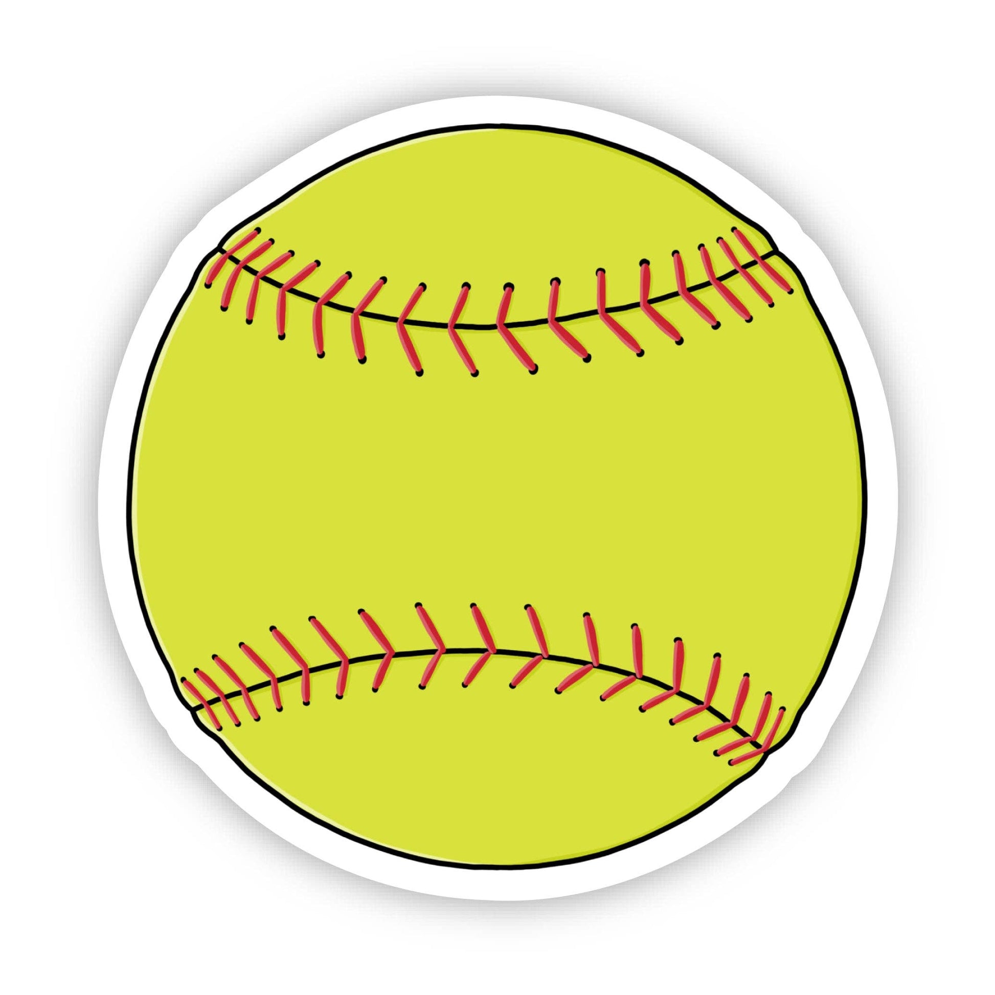 Softball Sports Sticker - Threads Boutique