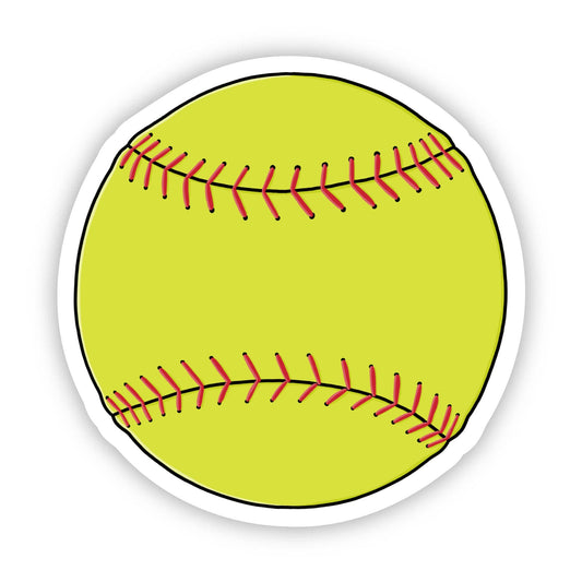 Softball Sports Sticker - Threads Boutique