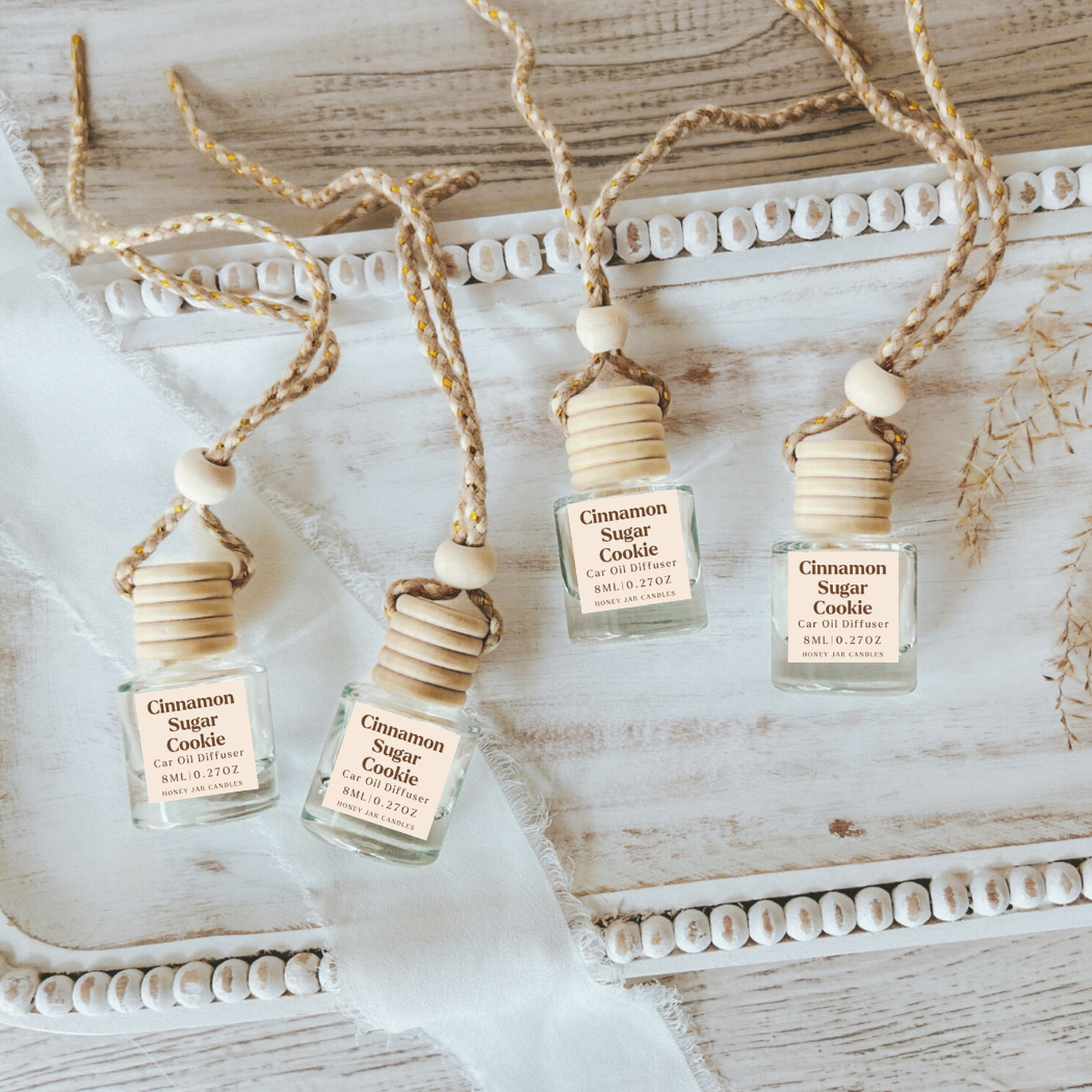 Hanging Car Diffusers | Cinnamon Sugar Cookie