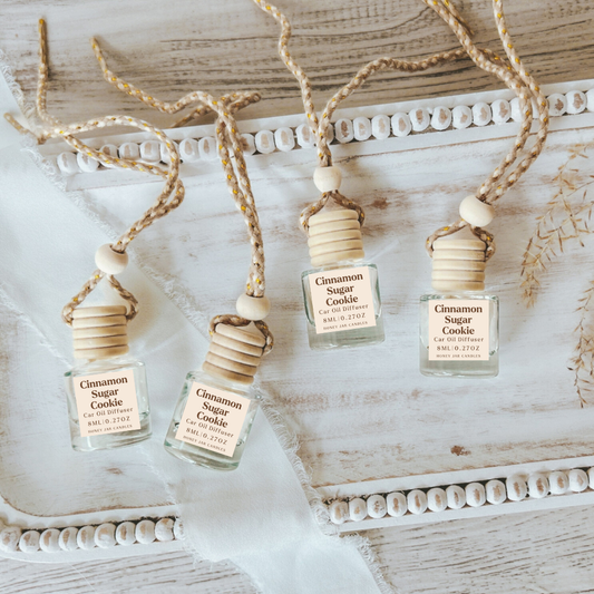 Hanging Car Diffusers | Cinnamon Sugar Cookie