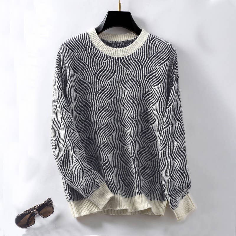 Wave Knit sweater