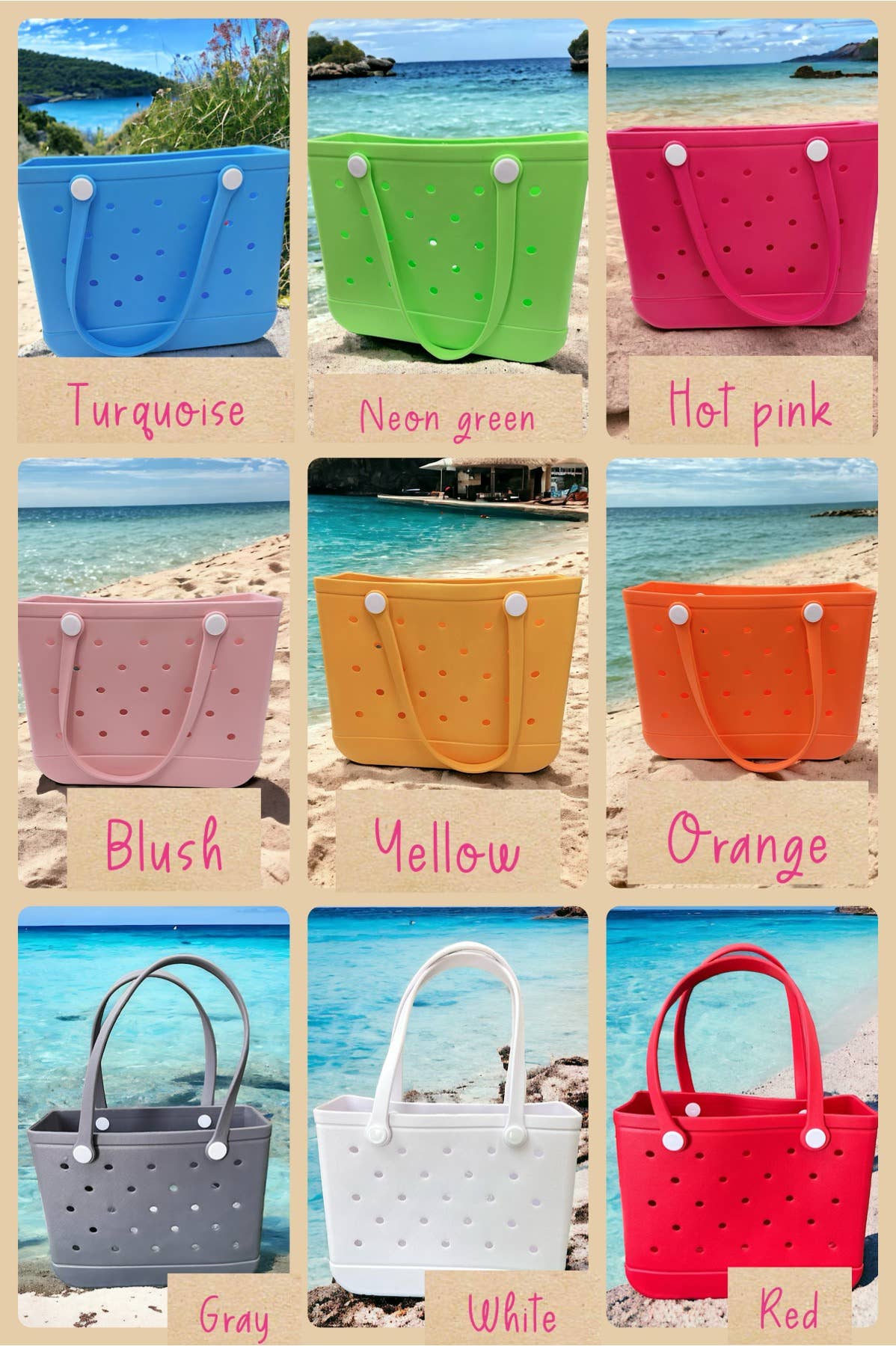 BEACH BAG TOTE