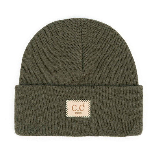 Truly Contagious Wholesale - CC Kids Classic Ribbed Beanie ( KIDS-HTM-1 )