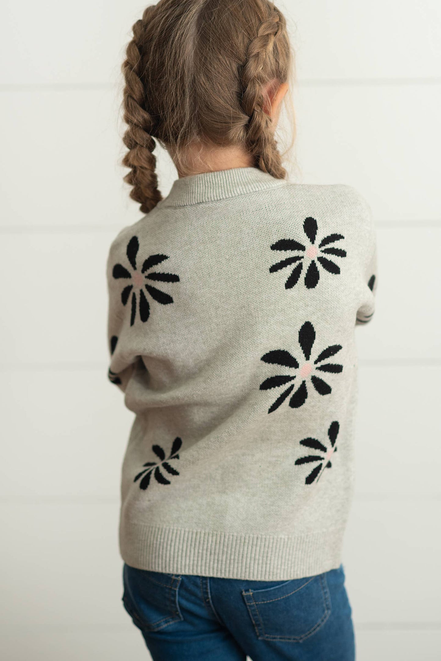 Flower Crew Neck