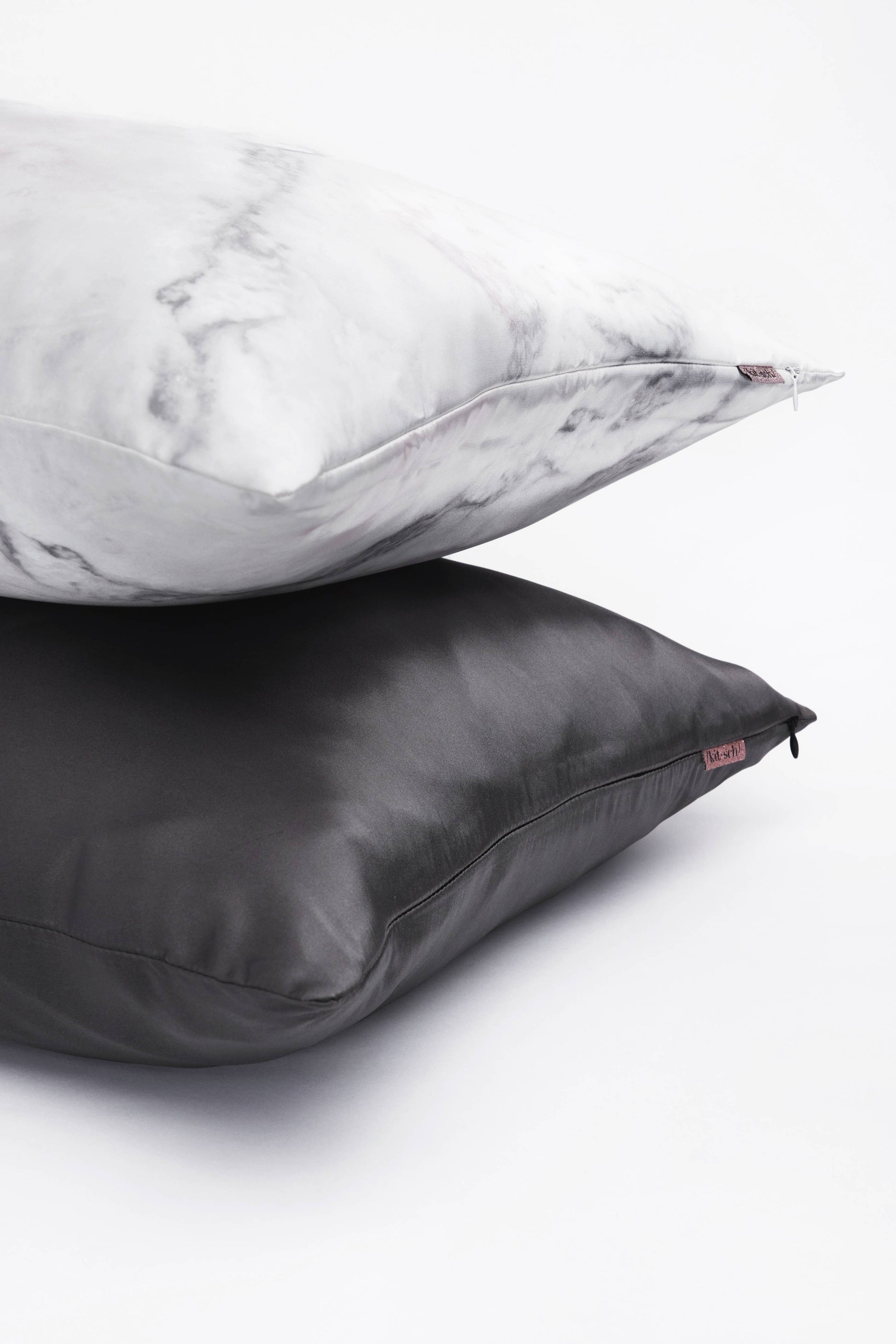 Satin Pillowcase - Charcoal - Threads Boutique