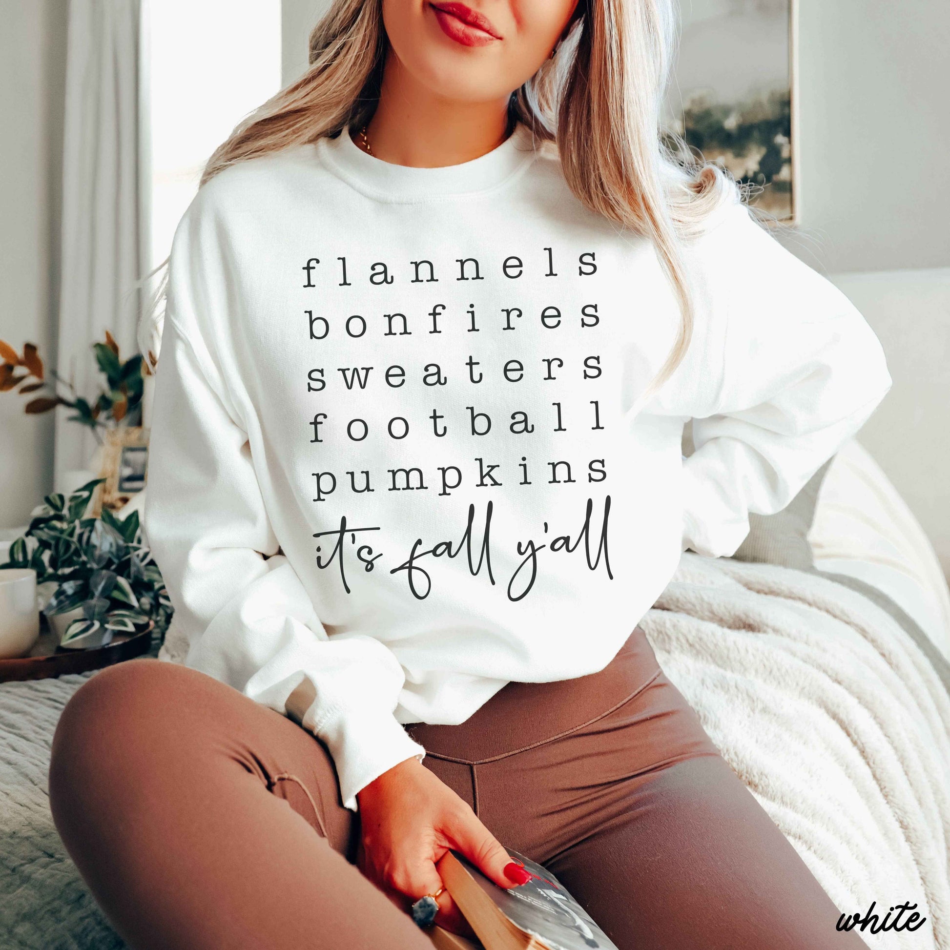 Chloe Vs Tank - Fall List Sweatshirt *5 Colors (S-3X)