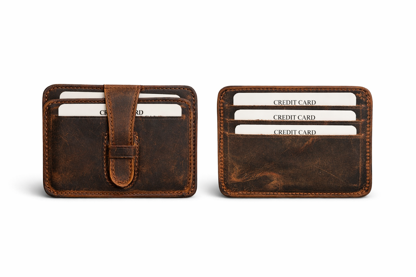 Helios Handcrafted Genuine Leather Cardholder