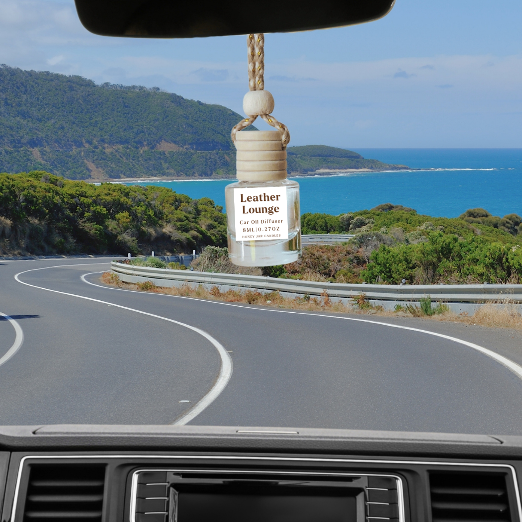 Hanging Car Diffusers | Leather Lounge - Threads Boutique