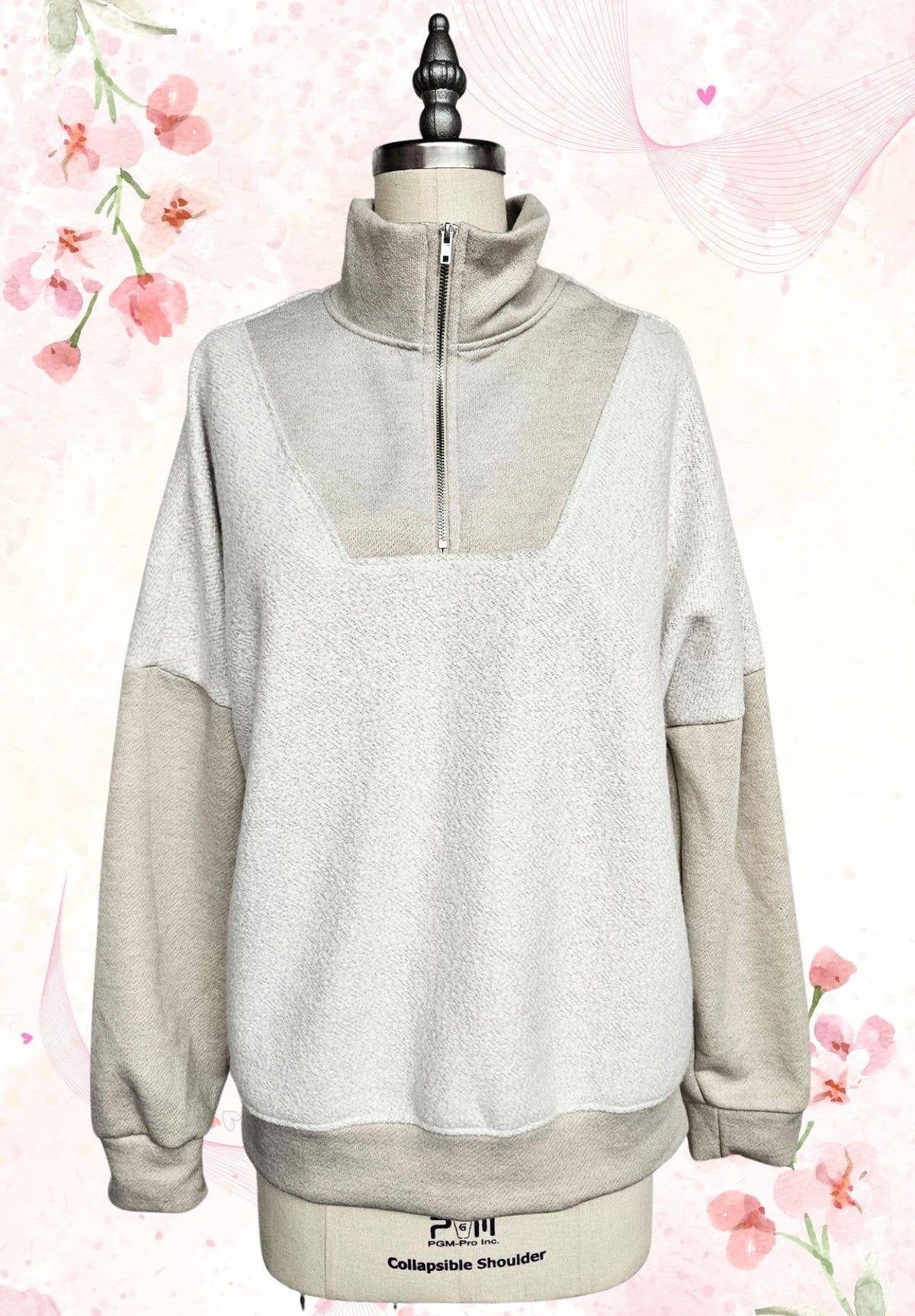 Destiny Half Zip Sweatshirt