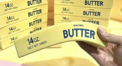 Giant Squishy Stick of Butter