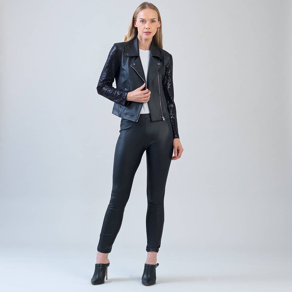 Sequin Knit - Liquid Leather ™