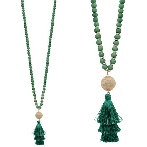 Eve Black Necklace