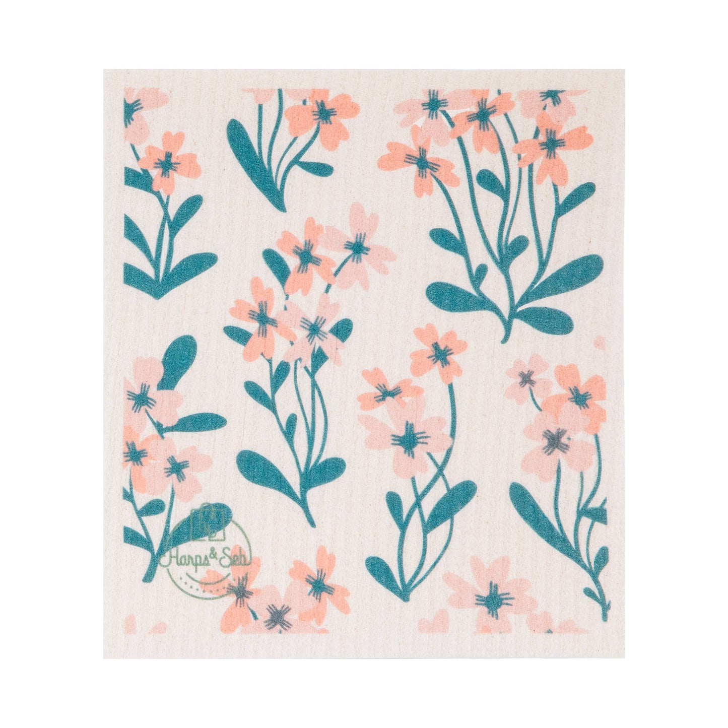 Harps & Seb Swedish Dishcloths - 5 Pack - Willow Bloom