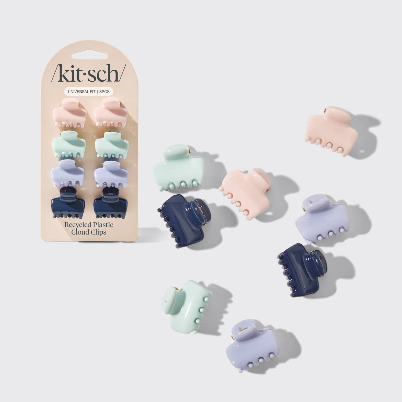 Mini Cloud Clips 8pc Set- Garden Bouquet