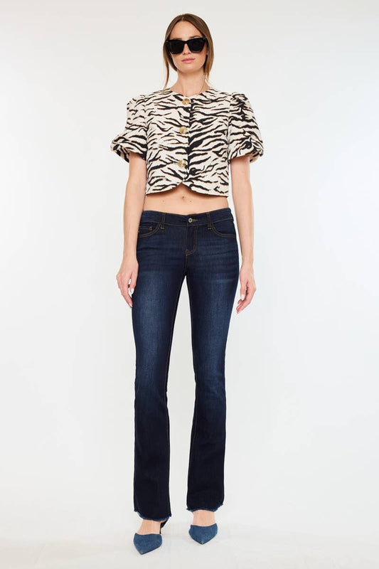 Kan Can Low Rise Bootcut Jeans